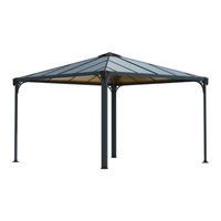 Palram CANOPIA PALERMO 12x12 / 3.6x3.6 How To Assemble