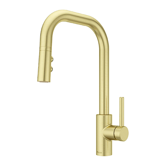 Pfister Zanna F-529-7ZN Quick Installation Manual