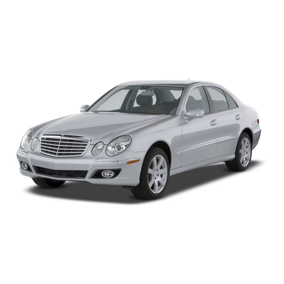 Mercedes-Benz 2008 E350 Owner's Manual