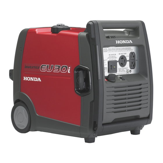 Honda EU30i Owner's Manual
