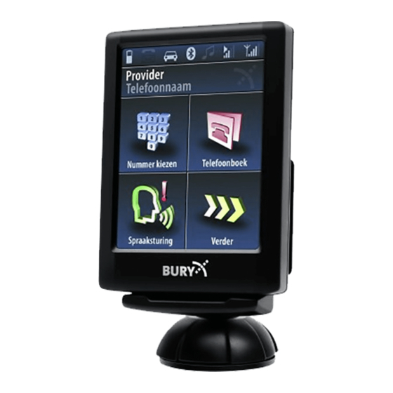 BURY CC 9068 Quick User Manual