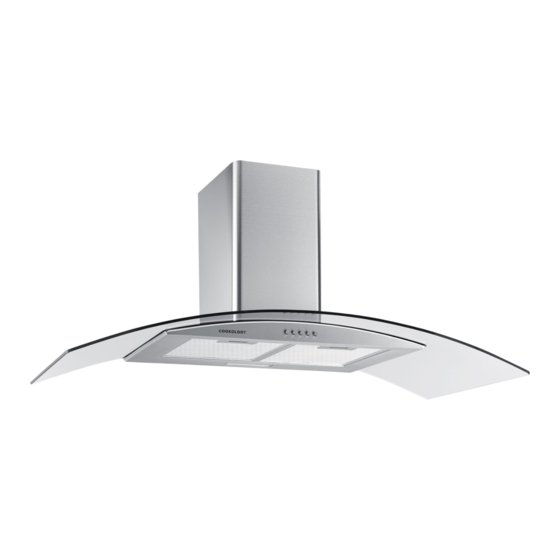 Cookology CGL100SS/A Chimney Hood Manuals
