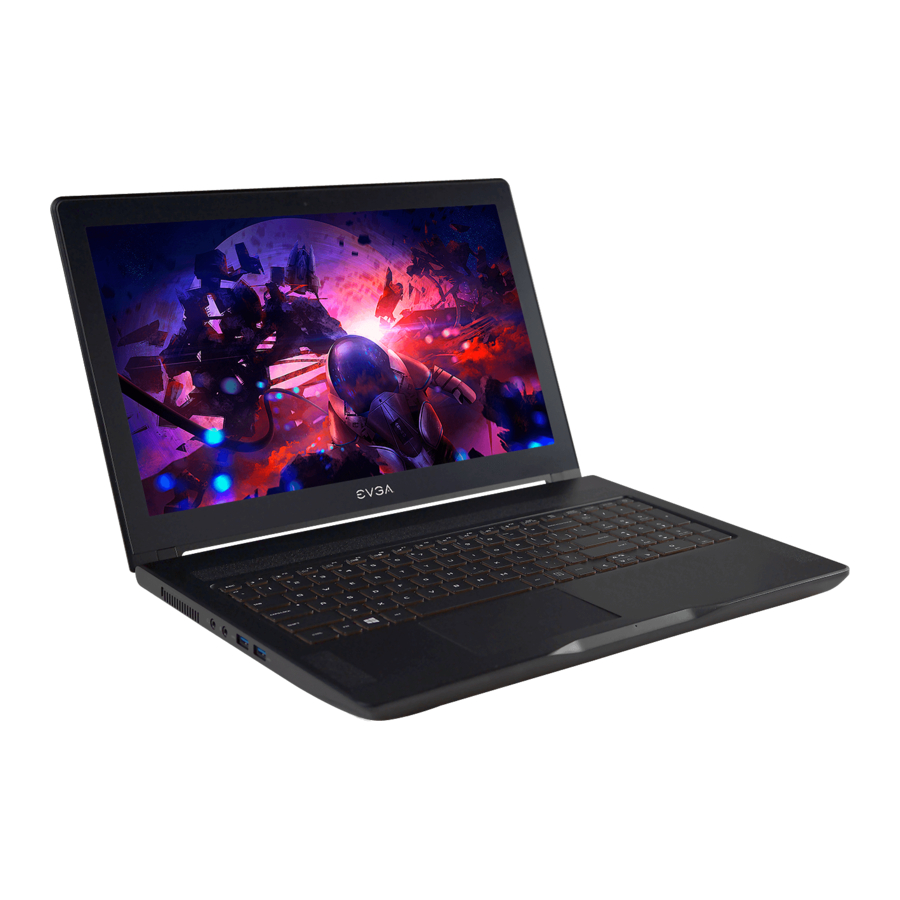 EVGA GEFORCE SC15 - GTX 1060 GAMING Notebook Manual