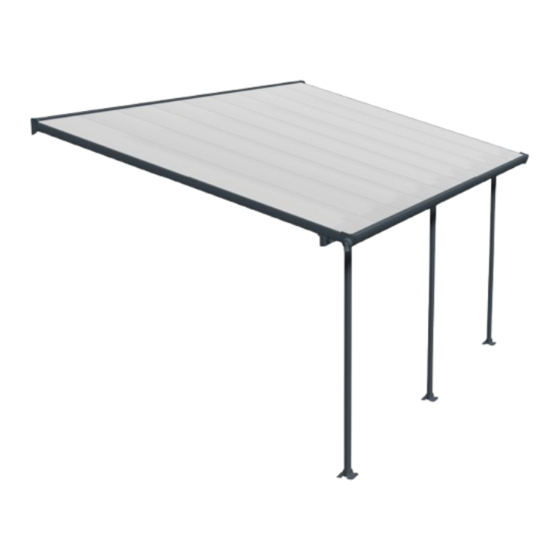 Palram canopia FERIA 10x18 / 3x5.5 Manuals