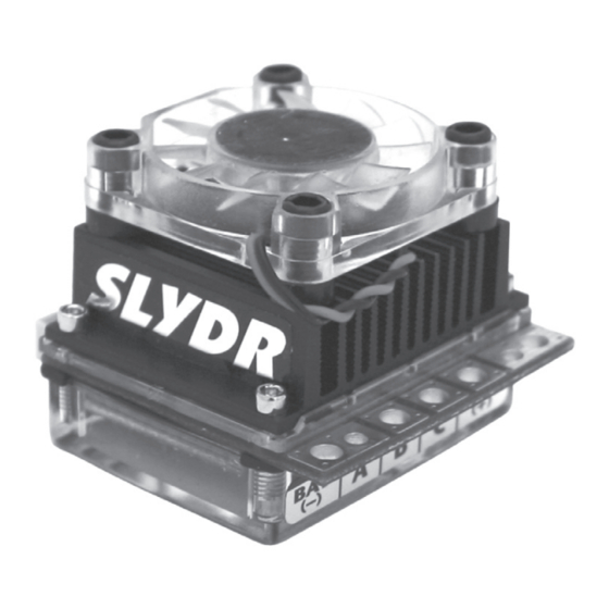 NOVAK SLYDR DRIFT ESC Instruction Manual