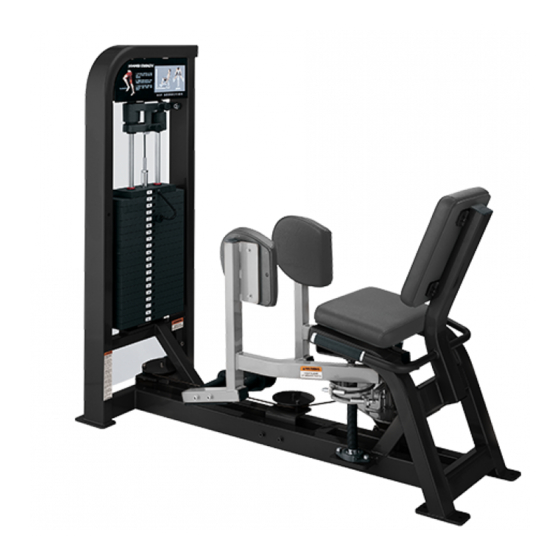 Life Fitness Hip Abduction PSHABSE Parts Manual