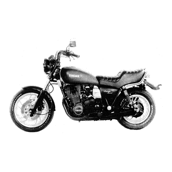 Yamaha XS1100H Service Manual