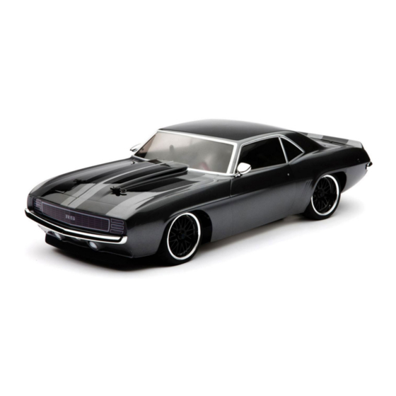 Horizon Hobby Vaterra 1969 Chevrolet Camaro RS Manuals