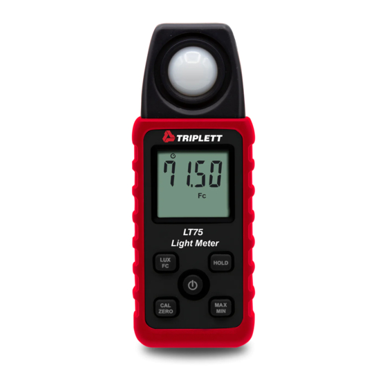 Triplett LT75 User Manual