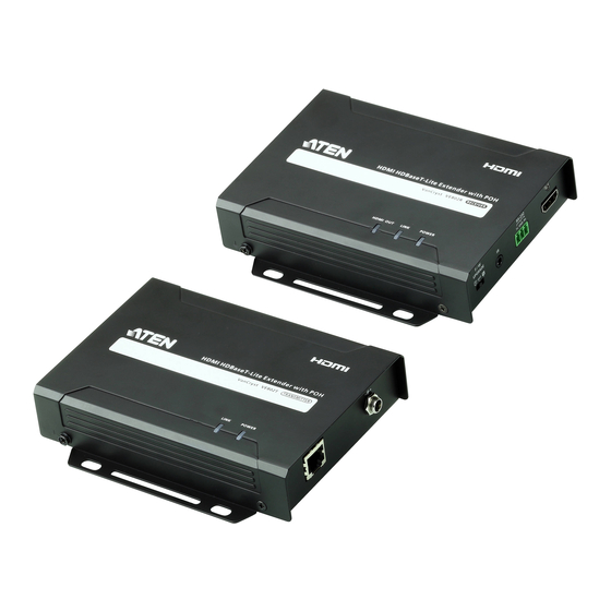 ATEN VE802 User Manual