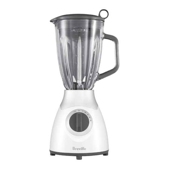 Breville Power Blender BLR50 Instruction Booklet