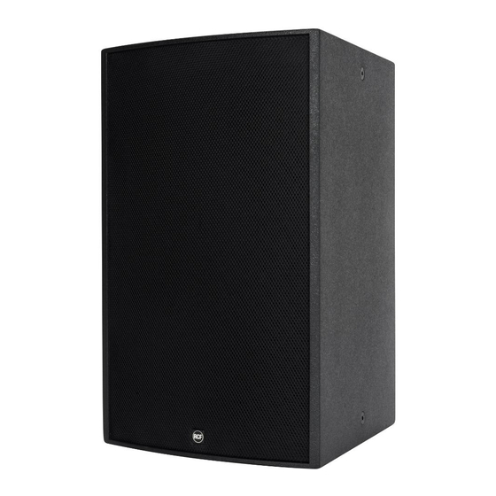 RCF M 1001 User Manual