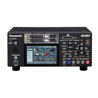 Panasonic AG-HPD24P Operating Instructions Manual