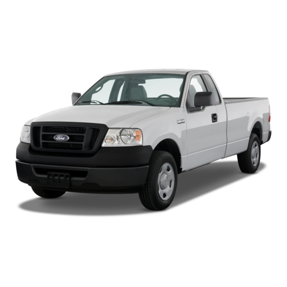 Ford 2008 F-150 Quick Reference Manual