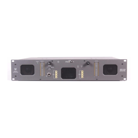 Wohler AMP2-V2DA User Manual