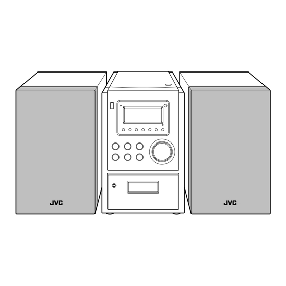 JVC Micro Component System UX-G200 Instructions Manual