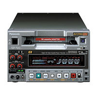 Panasonic AJHD1200AP - DVCPRO HD VTR Operating Instructions Manual