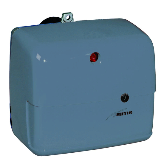 Sime MACK 5 Installation, Use And Maintenance Instructions