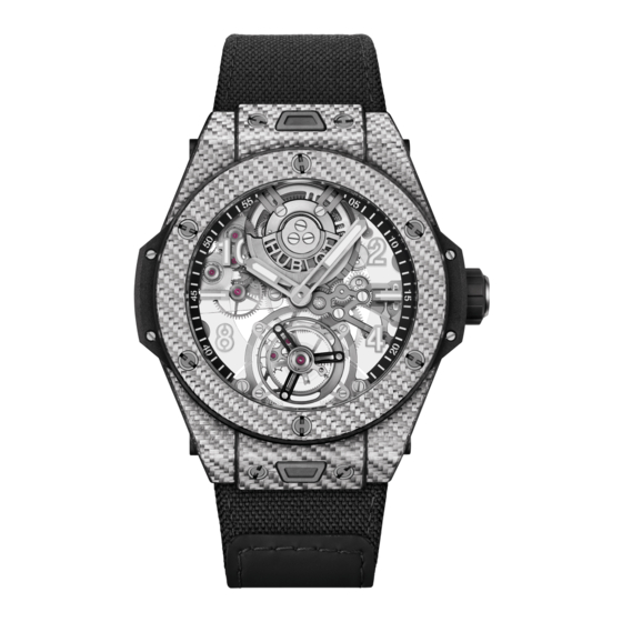 Hublot TOURBILLON AUTOMATIC Instruction Manual