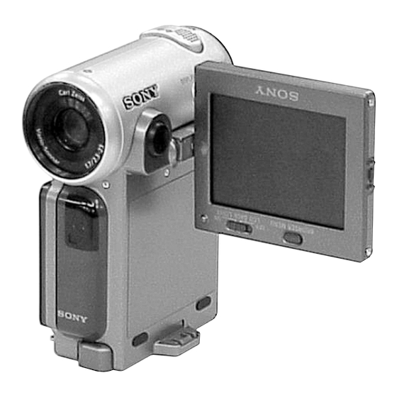 Sony DCR-IP5 Service Manual