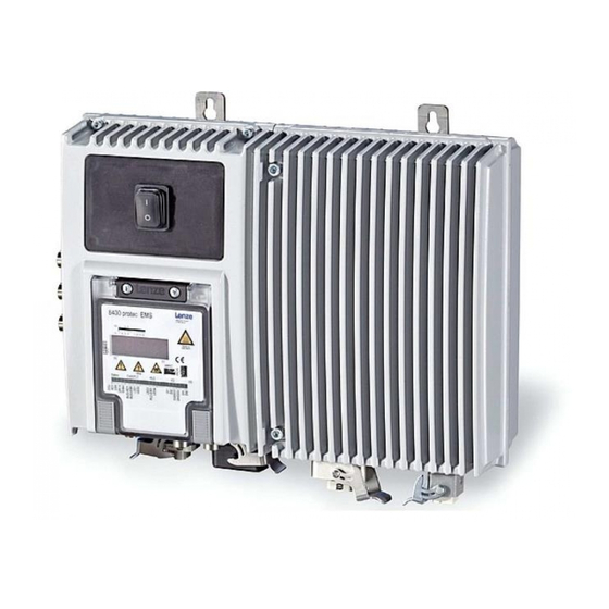 Lenze 8400 protec StateLine mit SO10 Manual