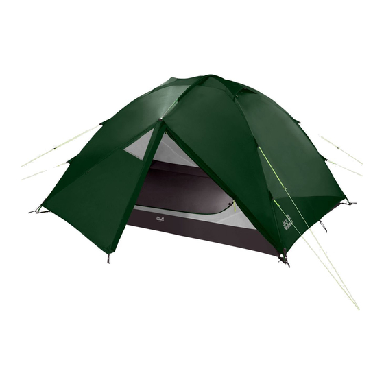 Jack Wolfskin ECLiPSE II Manual