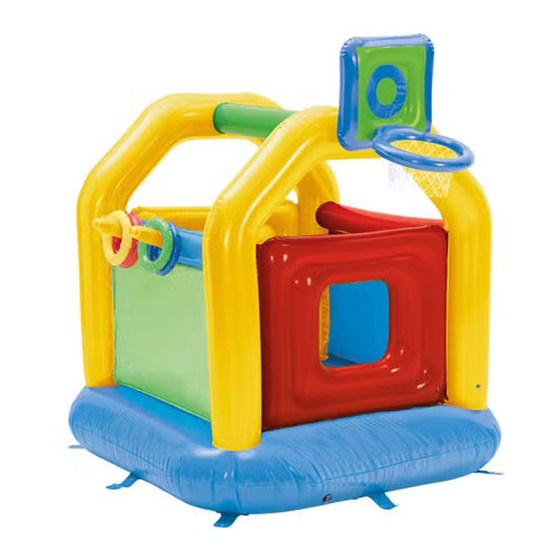 PLAYTIVE BOUNCY CASTLE Instructions For Use Manual
