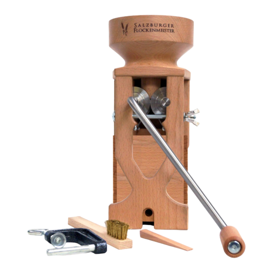 Agrisan Salzburger Master Flaker User Manual