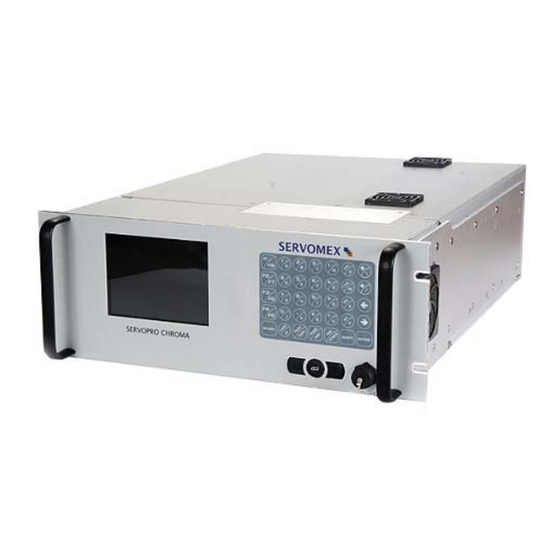 Servomex SERVOPRO Chroma User Manual