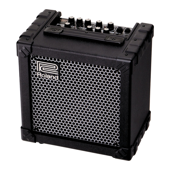 Roland CUBE-20x Owner's Manual