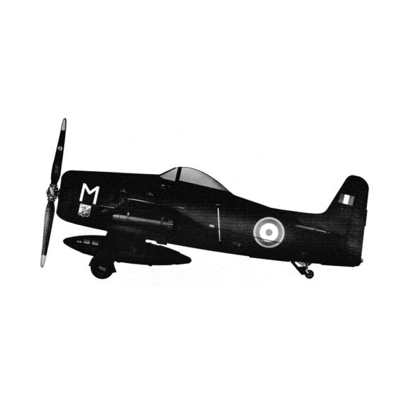 Hobby Boss F8F-1B Bearcat Quick Start Manual
