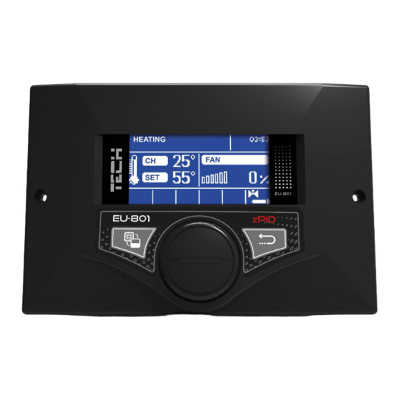 Tech Controllers EU-801 PID User Manual