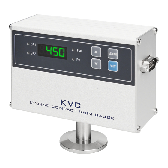 KVC KVC450 User Manual