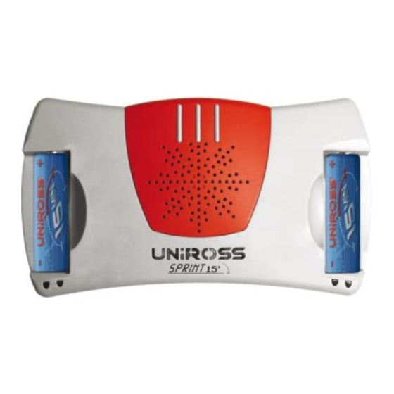 UNIROSS SPRINT 15MIN Manual