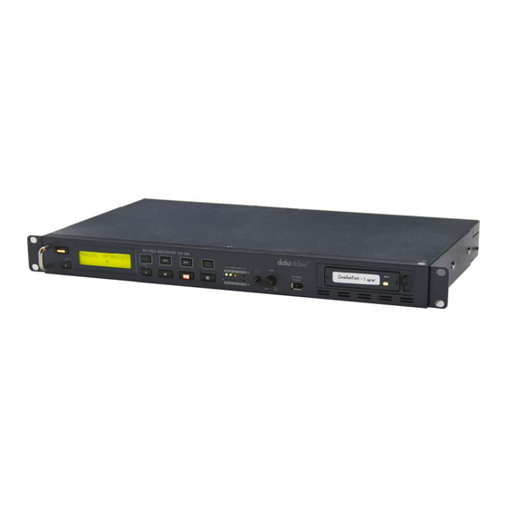 Datavideo DN-500 Instruction Manual
