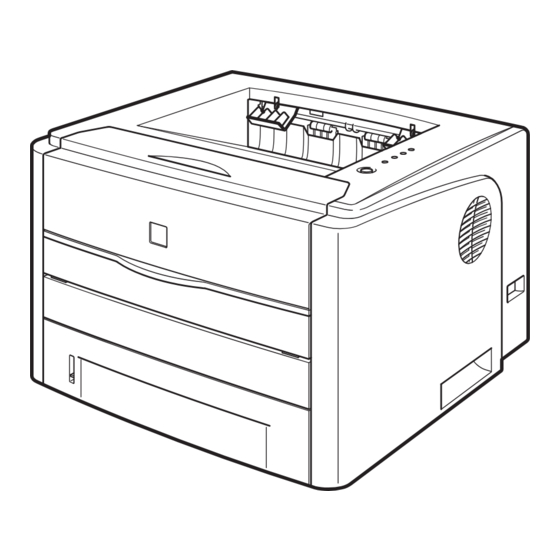 Canon laser Shot LBP 3300 Getting Started Manual