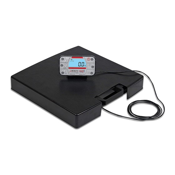 Detecto APEX-RI Owner's Manual