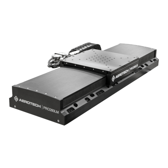 Aerotech PRO280LM Series Hardware Manual
