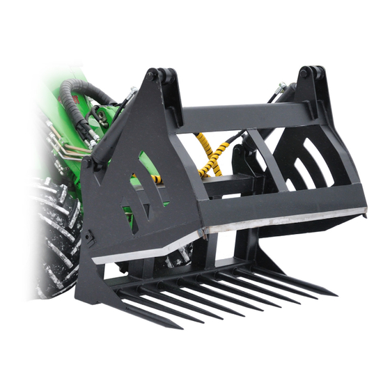 AVANT A21257 Operator's Manual For Attachment