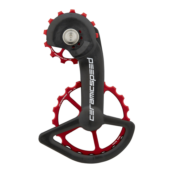 Ceramicspeed Oversize Pulley Wheel System Manuals