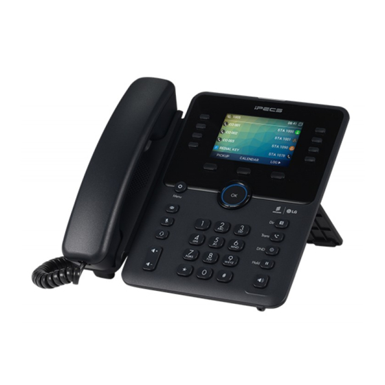 LG-Ericsson iPECS 1000i Settings Manual