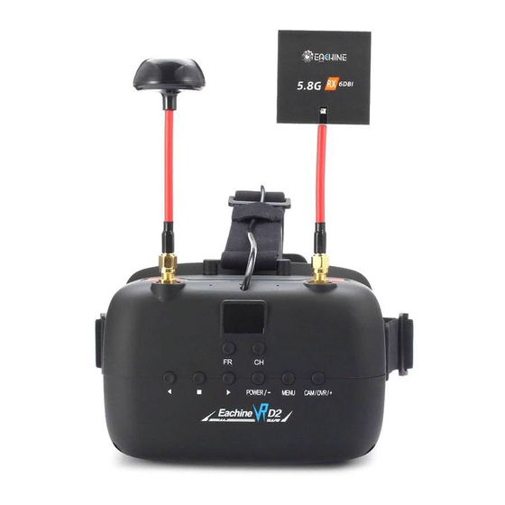 Eachine VR D2 Operating Instructions