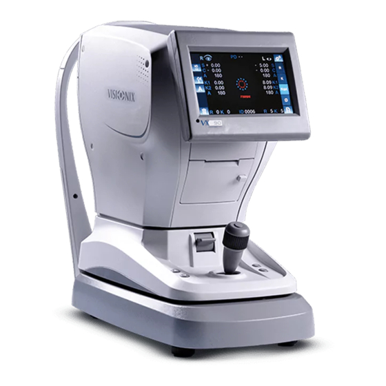 Visionix VX90 Instructions For Cleaning And Sterilization