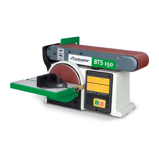 Holzstar BTS 150 Operating Instructions Manual