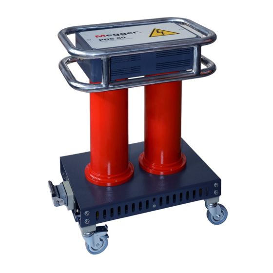 Megger PDS 60 User Manual