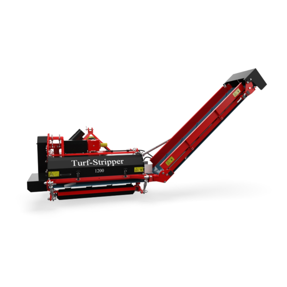 Redexim Turf-Stripper 1200 User Manual And Parts Book