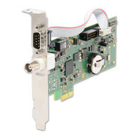 Meinberg TCR180PEX-EL Manual