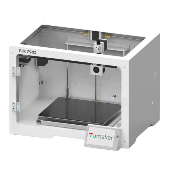 Tumaker NX Pro User Manual