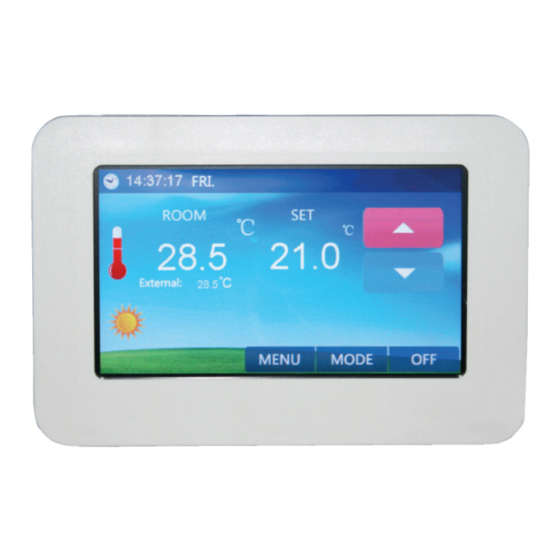 Tecnosystemi Showgas SMART-TOUCH PLUS User Manual