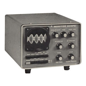 BEDIENUNGSANLEITUNG-OPERATING INSTRUCTIONS AVEC Schéma Pour Yaesu FR 101 256410054502